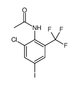 Acetamide, N-[2-chloro-4-iodo-6-(trifluoromethyl)phenyl] Structure