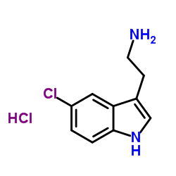 5-氯色胺盐酸盐结构式