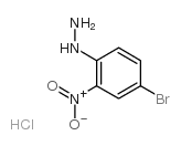 4-溴-2-硝基苯肼盐酸盐结构式