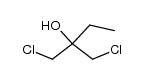 1-chloro-2-(chloromethyl)-2-butanol Structure