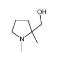 (1,2-dimethylpyrrolidin-2-yl)methanol结构式