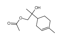 9-acetoxy-8-hydroxy-p-menth-1-ene结构式