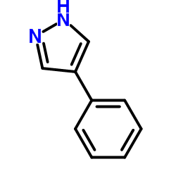 4-苯基-1H-吡唑结构式
