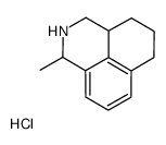 1-methyl-2,3,3a,4,5,6-hexahydro-1H-benzo[de]isoquinoline,hydrochloride Structure