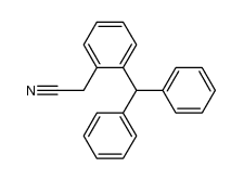2-Benzhydryl-phenylacetonitril结构式