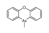 10-methylphenoxarsinine结构式