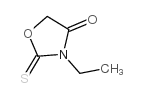 3-乙基-2-硫代-4-噁唑烷酮结构式