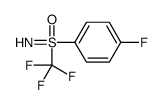 S-(4-氟苯基)-s-(三氟甲基)硫脒结构式