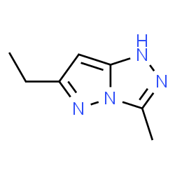 1H-Pyrazolo[5,1-c]-1,2,4-triazole,6-ethyl-3-methyl- Structure