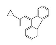 9-(2-cyclopropylprop-2-enylidene)fluorene Structure