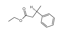 (S)-(+)-3-phenylbutyric acid ethyl ester Structure