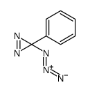 3-azido-3-phenyldiazirine Structure