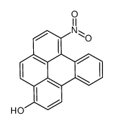 1-Nitrobenzo(e)pyren-6-ol Structure