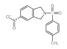 1H-Isoindole,2,3-dihydro-2-[(4-methylphenyl)sulfonyl]-5-nitro- Structure
