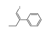 (Z)-1-iodo-2-phenyl-1-butene结构式
