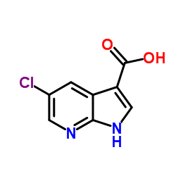 5-氯-1H-吡咯并[2,3-b]吡啶-3-羧酸图片