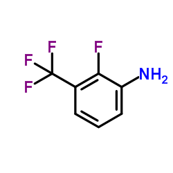 2-Fluoro-3-(trifluoromethyl)aniline structure