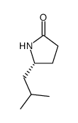 (5R)-5-(2-methylpropyl)pyrrolidin-2-one Structure