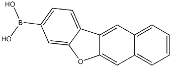 苯并[B]萘并[2,3-D]呋喃-3-基硼酸结构式