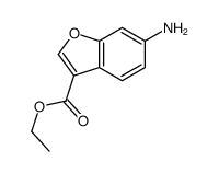 6-氨基苯并呋喃-3-羧酸乙酯结构式