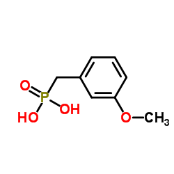 (3-Methoxybenzyl)phosphonic acid Structure