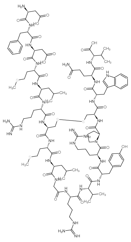 黑色素聚集激酶素(MCH)结构式