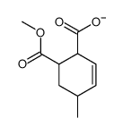 6-methoxycarbonyl-4-methylcyclohex-2-ene-1-carboxylate Structure