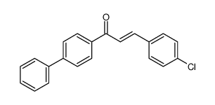 4-Chloro-4'-phenylchalcone Structure