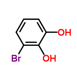 3-Bromobenzene-1,2-diol structure