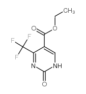 2-羟基-4-三氟甲基-5-嘧啶甲酸乙酯结构式