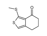 3-(甲硫基)-6,7-二氢苯并[c]噻吩-4(5H)-酮结构式