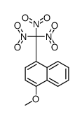 1-methoxy-4-(trinitromethyl)naphthalene Structure