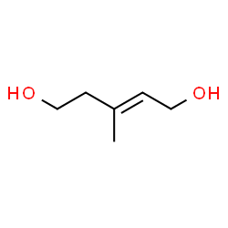 3-Methylpent-2-ene-1,5-diol Structure