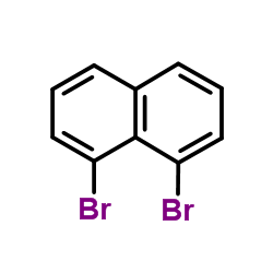 1,8-二溴萘结构式