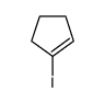 1-Cyclopentenyl iodide结构式