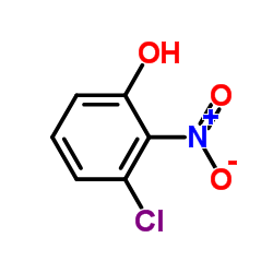 3-氯-2-硝基苯酚结构式
