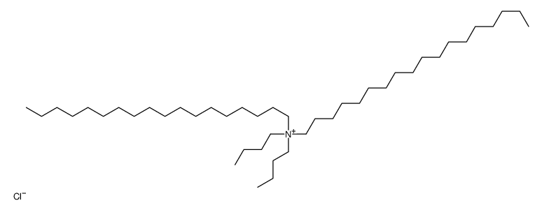dibutyl(dioctadecyl)azanium,chloride Structure