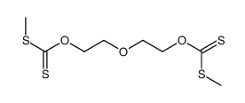 S,S'-dimethyl O,O'-2,2'-oxybis(ethane-2,1-diyl) dicarbonodithioate结构式