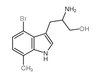 2-(4-bromo-7-methyl-1H-indol-3-yl)ethanol Structure