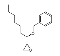 (2R,3R)-3-benzyloxy-1-epoxynonane Structure