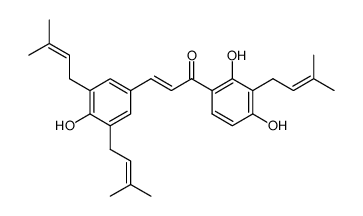 山豆根查尔酮结构式