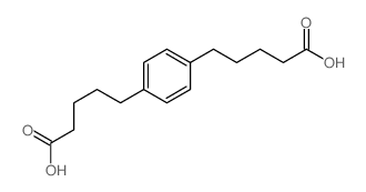 1,4-Benzenedipentanoicacid结构式