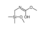 methyl N-[[methoxy(dimethyl)silyl]methyl]carbamate Structure