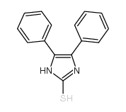 4,5-二苯基-2-咪唑硫醇结构式