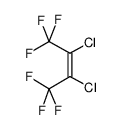 2,3-Dichlorohexafluorobut-2-ene (E/Z isomer mixture) Structure