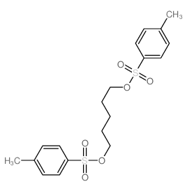 1,5-戊二醇双(对甲苯磺酸)酯结构式
