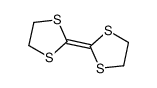 2-(1,3-dithiolan-2-ylidene)-1,3-dithiolane结构式