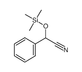 α-(三甲基甲硅烷氧基)苯基乙腈结构式