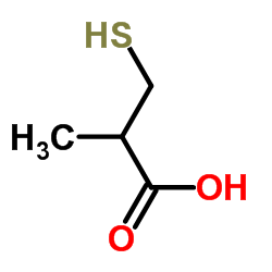 3-巯基异丁酸结构式