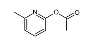 2-acetoxy-6-methylpyridine Structure